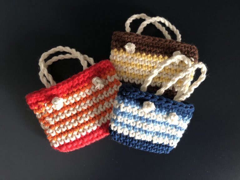 Gratis haakpatroontje amigurumi strandtasje