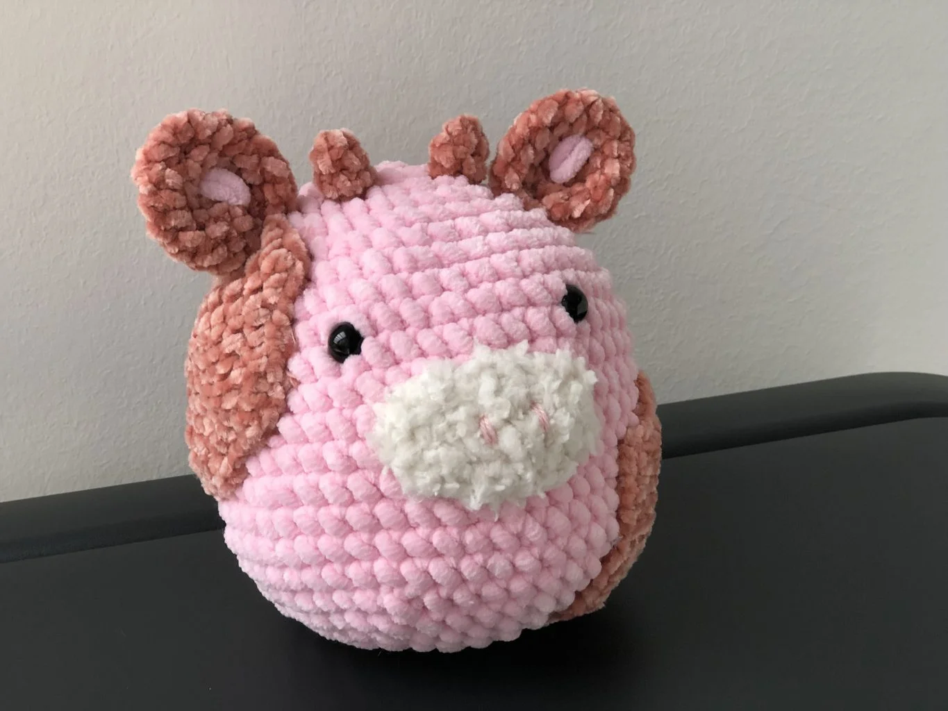 squishy cow - knuffel koe - gratis haakpatroon