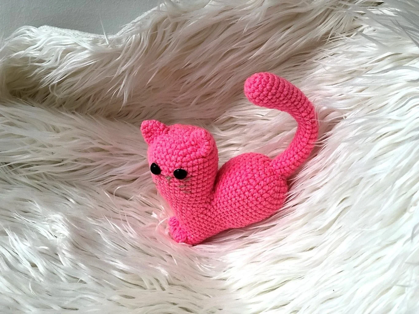 Haakpatroon Kat - Hart Valentijnsdag 14 februari