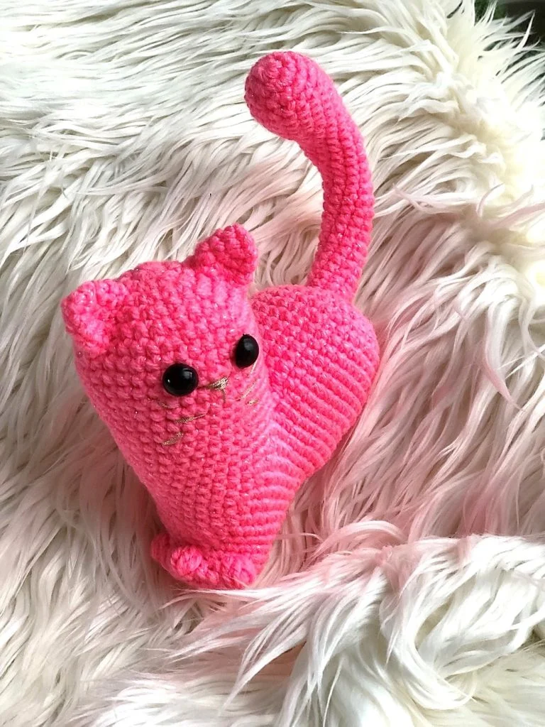 Haakpatroon Kat - Hart Valentijnsdag 14 februari