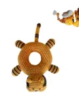 Haakpatronen stapeltoren - ringen puzzel - jungle dieren haken